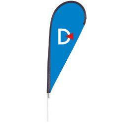 Druppelvormige beachflag, voordelig