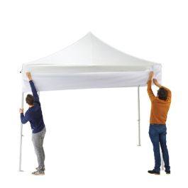 Bedrukte PVC-banieren voor plooitent (set)