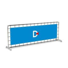 Modulaire aluminium barrière, recht