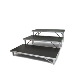 Pootkoppeling voor compact binnenpodium