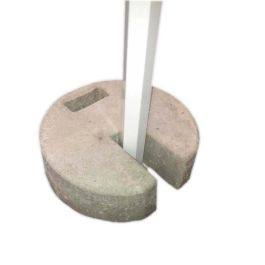 Betonnen voetgewicht 14 of 23 kg voor plooitent