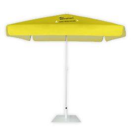 Vierkante parasol in staal