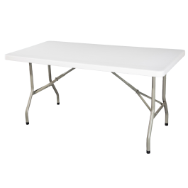 Rechthoekige plooitafel 200 x 90 cm