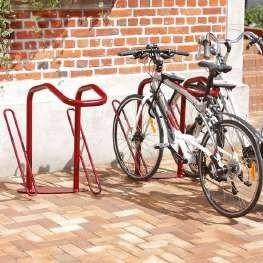 Fietsenrek voor U-slot (wiel en kader)