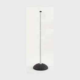 Paal 150 cm met rubbervoet