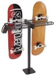 Skateboardrek met slotmogelijkheid