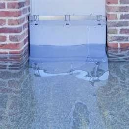 Modulaire waterkering tegen overstromingen