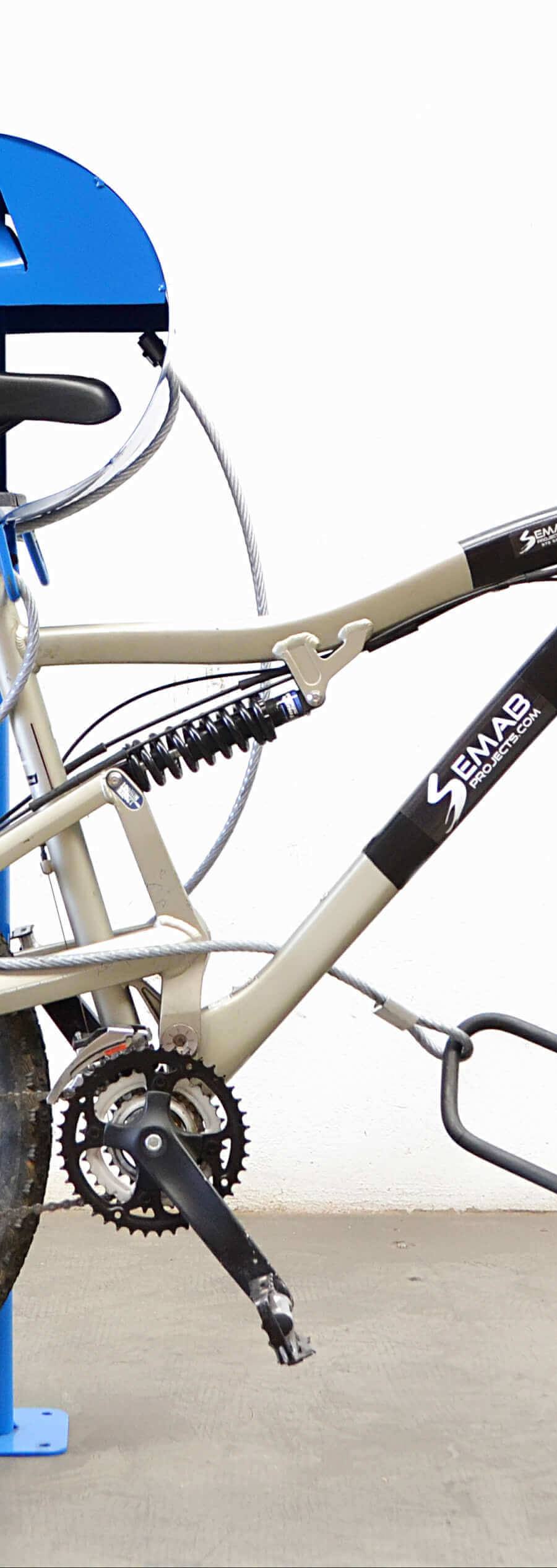 Beveiligde fietsparking SILINDER (2 plaatsen)