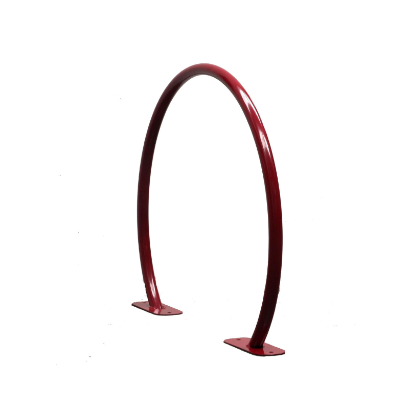 Arched bike rack
