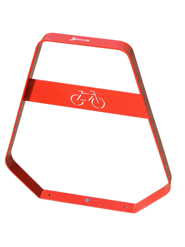 Design fietsbeugel in staal (2 plaatsen)