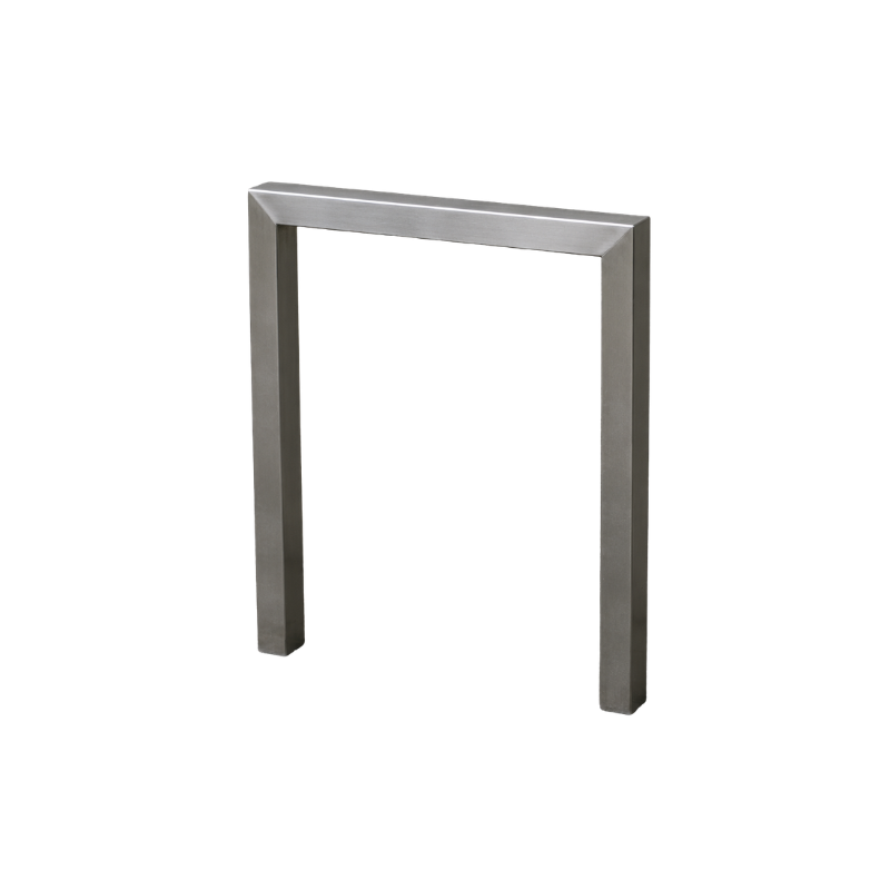 Bike rack without cross bar