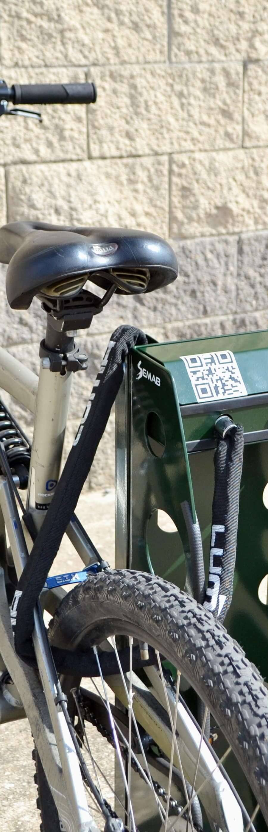 Fietsrek 2 plaatsen, zelfde richting
