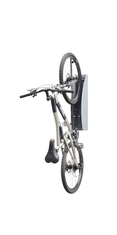 Verticale fietsparking met hefmechanisme