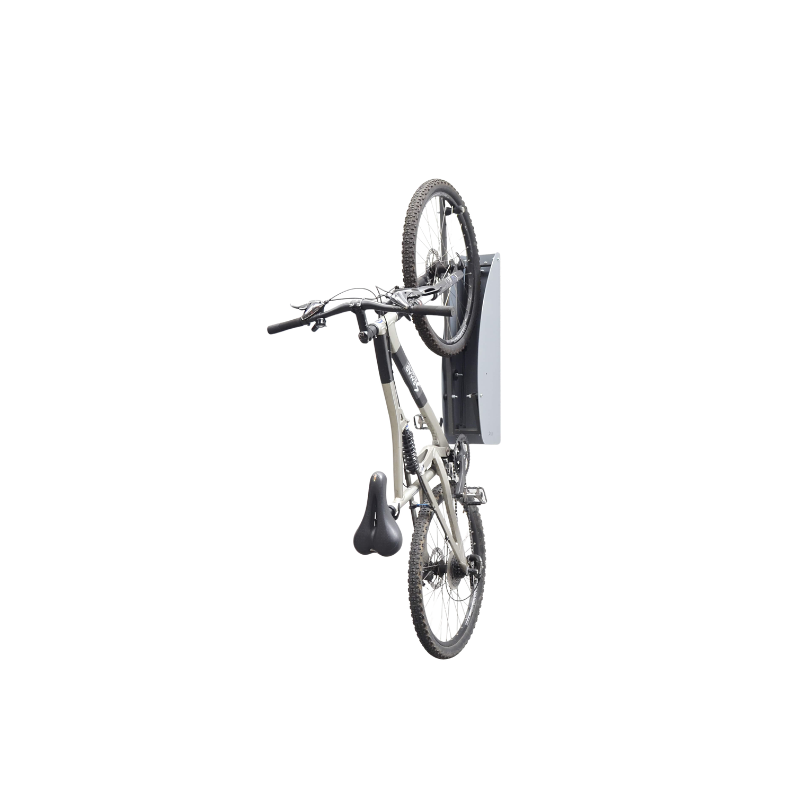 Verticale fietsparking met hefmechanisme