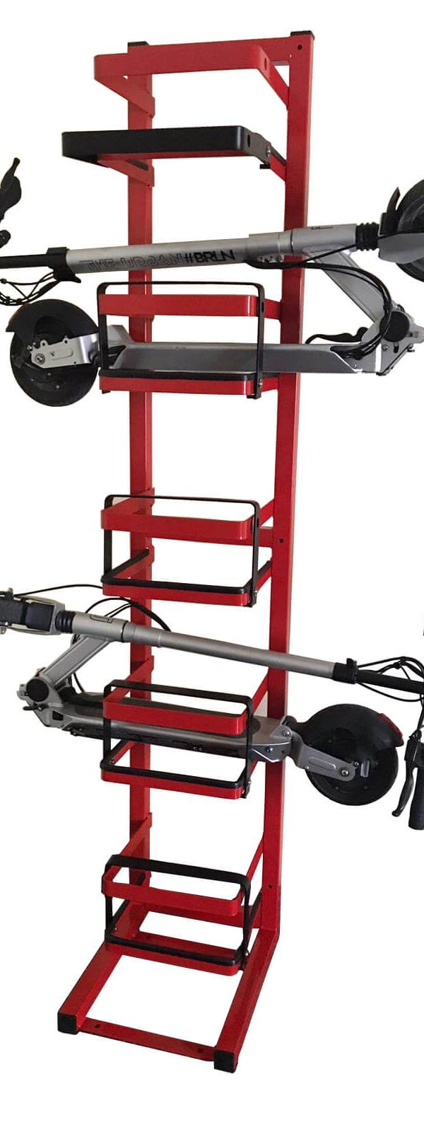 Verticale stepparking, modulair