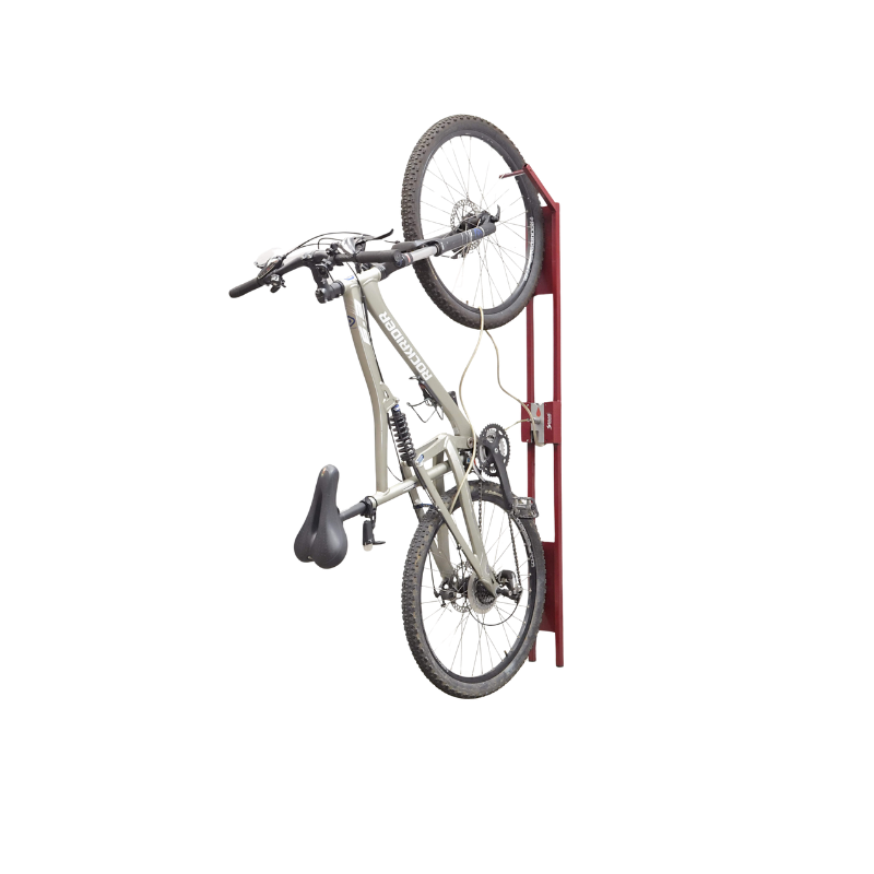 Wandfietsrek (1 plaats, met slot)