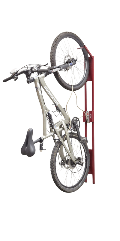 Wandfietsrek (1 plaats, met slot)