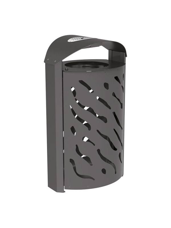 Afvalbak 120 l (geperforeerd plaatstaal)