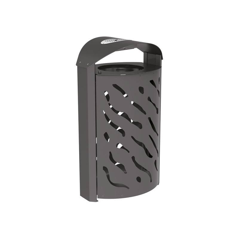 Afvalbak 120 l (geperforeerd plaatstaal)