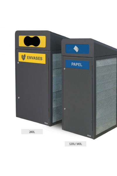 Omkasting voor rolcontainer